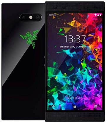 Razer Phone 2 New Unlocked Gaming Smartphone 120Hz QHD Snapdragon 845 Wireless Charging 64GB Black