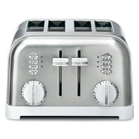 Cuisinart CPT-180W Metal Classic 4-Slice toaster, White