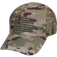 Tactical Operator Cap With US Flag