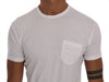 White Cotton Crewneck T-Shirt