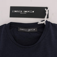 Blue Cotton Branded T-Shirt