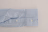 Light Blue Stretch Slim Fit Dress Shirt