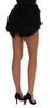 Black Mink Nutria Fur Mini Hot Pants