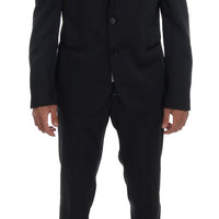 Black Two Button Slim Fit Suit