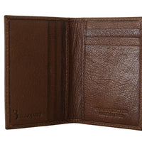 Brown Leather Bifold Wallet