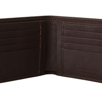 Brown Leather Bifold Wallet