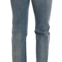 Blue Wash Cotton Classic Jeans