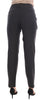 Gray Wool Stretch Slim Dress Pants