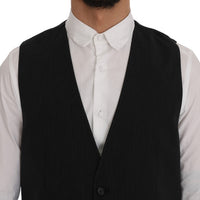 Black STAFF Cotton Rayon Vest