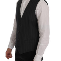 Gray STAFF Wool Stretch Vest