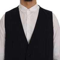 Blue STAFF Wool Stretch Vest