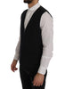 Black STAFF Wool Stretch Vest