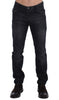 Gray Slim Fit Cotton Denim Pants Jeans