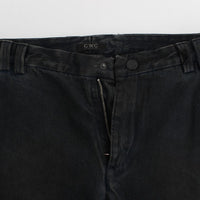 Blue Cotton Slim Pants Denim Jeans