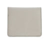 White Dauphine Leather Case Wallet