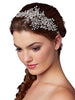 Mariell Couture Crystal Spray Bridal Headpiece Hair Vine - Hull Hill