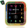 Apple Watch Bezel 40MM Series SE/6/5/4, Rainbow Square Rhinestones