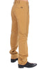 Yellow Cotton Straight Fit Chinos