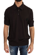 Brown Polo Short Sleeve T-shirt