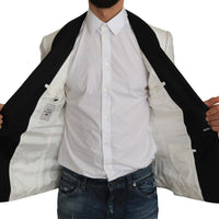 White Jacquard MARTINI Blazer Jacket