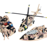 Super Warrior Vehicle Play Set