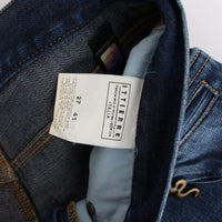 Blue Cotton Slim Fit Jeans