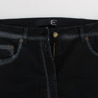 Blue Cotton Stretch Baggy Relax Jeans