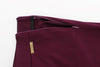 Purple slim fit pants