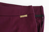 Purple slim fit pants