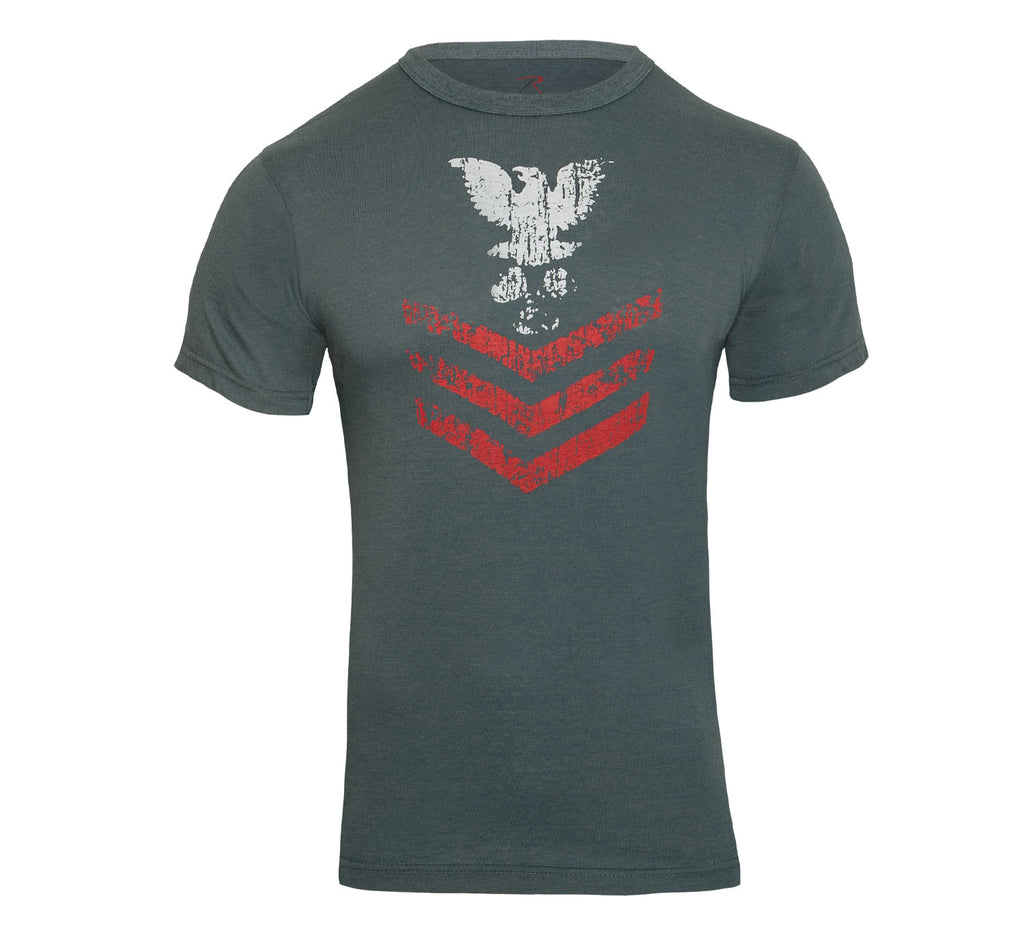 Vintage ''Naval Rank Insignia'' T-Shirt