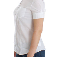 White Cotton Shirt Top