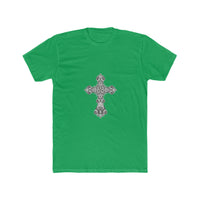 Celtic Cross Ornate Men's Cotton Crew Tee