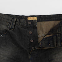 Gray Wash Slim Fit Cotton Denim Jeans