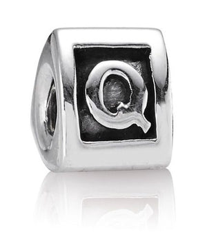 Pandora 790323Q Alphabet Q Charm