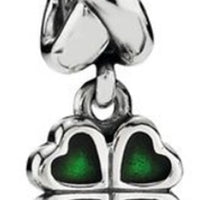 Pandora 790572EN25 Four Leaf Clover Dangle Charm