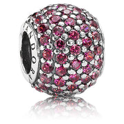 Pandora Red Pave Lights Charm 791051CZR Retired