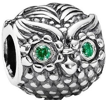 Pandora 791211CZN Wise Owl Charm 791211CZN Retired