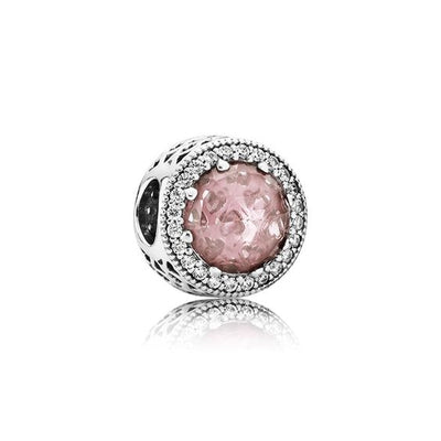 Pandora 791725NBP Blush Pink Radiant Hearts Charm