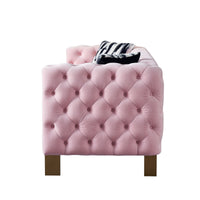 Modern Velvet Pink Sofa