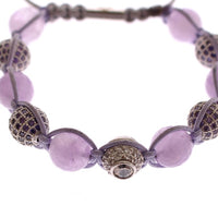 Amethyst 925 Sterling Silver Bracelet