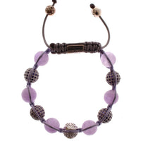 Amethyst 925 Sterling Silver Bracelet