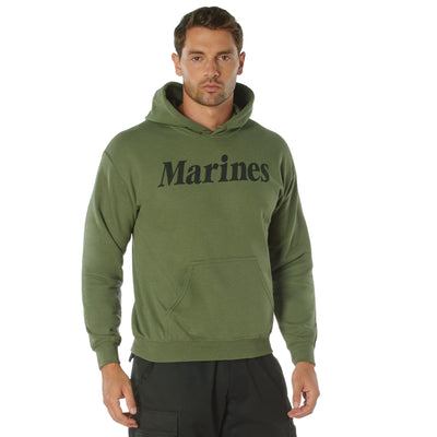 Marines Pullover Hooded Sweatshirt