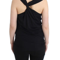 Black cotton tank top