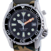 Ratio Free Diver Helium Safe Nylon Automatic Diver's 1066ke20-33va-blk-var-nato5 1000m Men's Watch