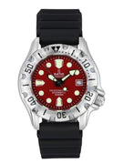 Ratio Freediver Professional 500m Sapphire Red Dial Automatic 32bj202a-red Men's Watch