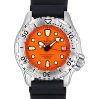 Ratio Freediver Professional 500m Sapphire Orange Dial Automatic 32gs202a-org Men's Watch