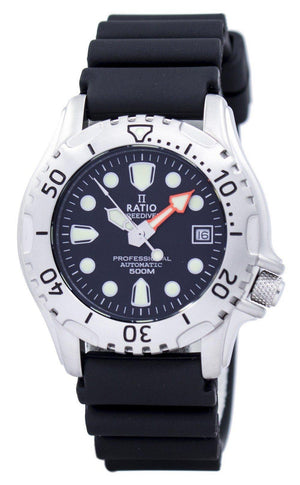 Ratio Free Diver Professional 500m Sapphire Automatic 32gs202a Men's Watch