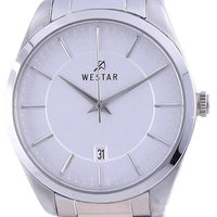 Westar Silver Dial Stainless Steel Quartz 50213 Stn 107 Men's Watch