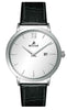 Westar Profile Leather Strap Silver Dial Quartz 50214stn107 Men's Watch