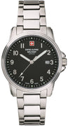 Swiss Alpine Military By Grovana Leader Black Dial Quartz 7011.1137 100m Men's Watch